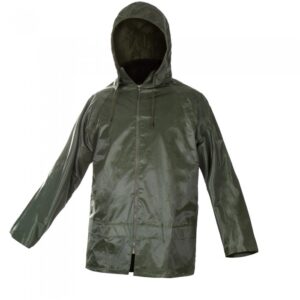 KPD NYLON zielona KURTKA PRZECIWDESZCZOWA