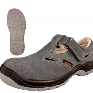 BRA WELUR - SKÓRA + METALOWY PODNOSEK