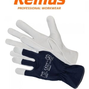 RLTOPEX -GRANAT - RĘKAWICE Z KOZIEJ SKÓRY