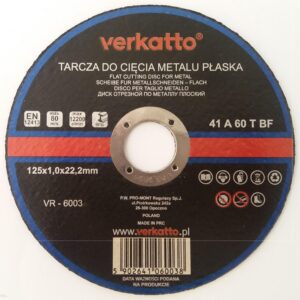 TARCZA DO METALU 125 x 1.0 SILVER DOBRA I TANIE
