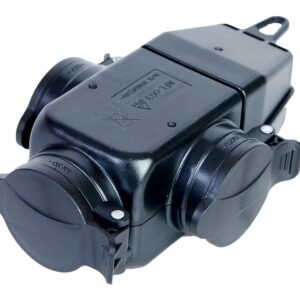 TRÓJNIK GNIAZDO 16A 230V POTRÓJNE ROZDZIELACZ IP44