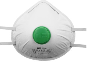 PÓŁMASKA PRZECIWPYŁOWA Z ZAWOREM REMUS CENA ZA 2 SZTUKI