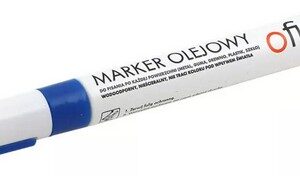 MARKER OLEJOWY NIEBIESKI, WODOODPORNY